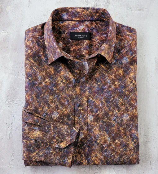 Bugatchi Abstract Print Shirt