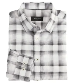 Bugatchi Shadow Plaid Shirt