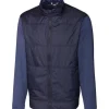 Cutter & Buck Drytec Stealth Full Zip Wind Knit