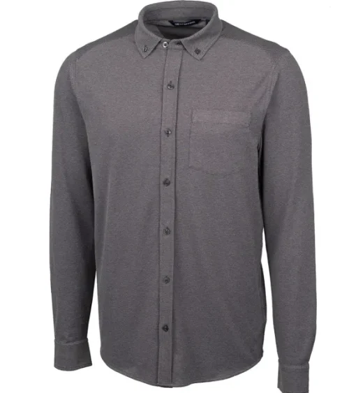Cutter & Buck Reach Long Sleeve Oxford Sport Shirt