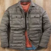 Faherty Atmosphere Quilted Shirt Jacket