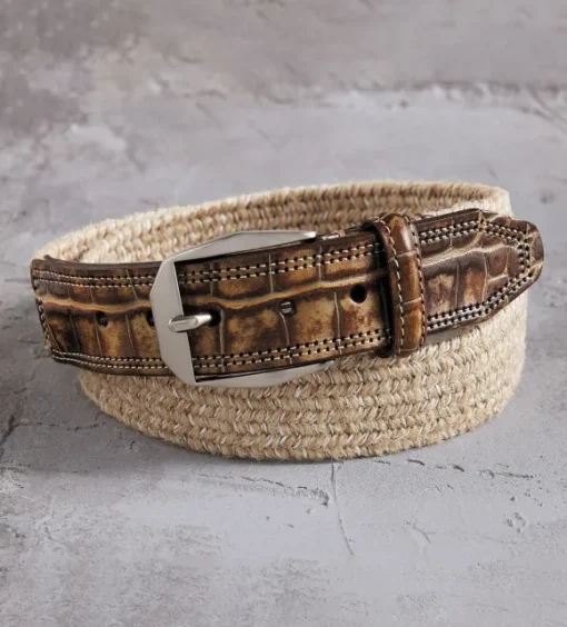 Martin Dingman Brooks Braided Belt