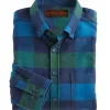 Patrick James Check Flannel Long Sleeve Shirt