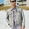 Patrick James Lambskin Jacket