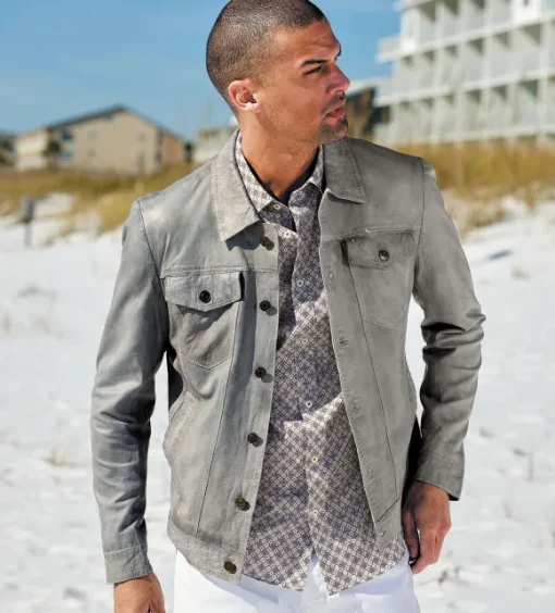 Patrick James Lambskin Jacket
