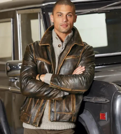 Patrick James Vintage Dean Leather Jacket