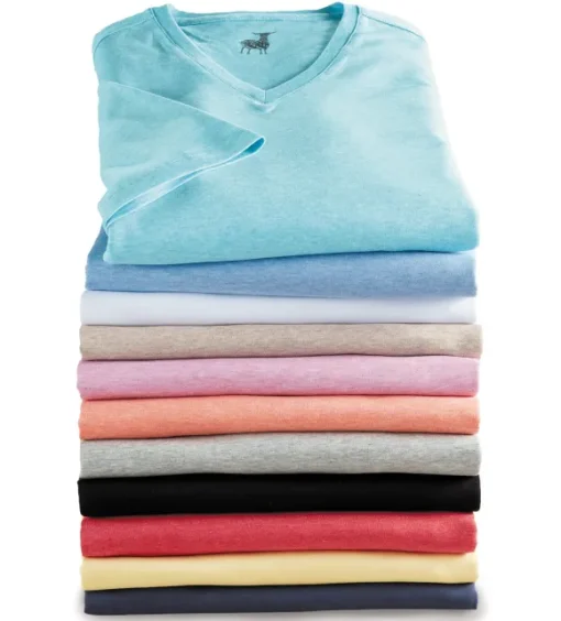 Raffi V-Neck Cotton Tee