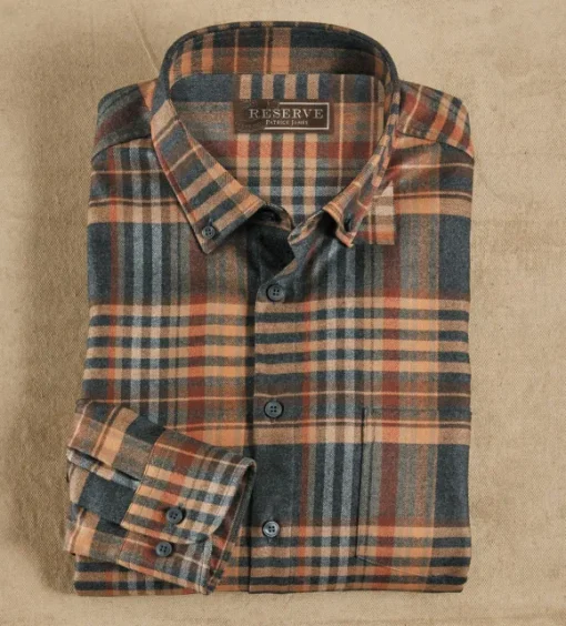 Reserve Plaid Long Sleeve Shirt