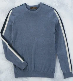 Reserve Striped Sleeve Sweater