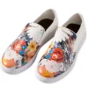 Robert Graham Buddy Floral Leather Slip-On Shoes