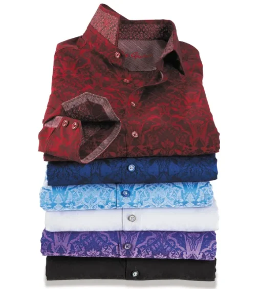 Robert Graham Highland Long Sleeve Jacquard Shirt