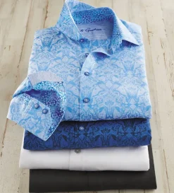 Robert Graham Highland Long Sleeve Jacquard Shirt