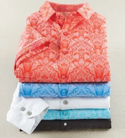 Robert Graham Highland Long Sleeve Jacquard Shirt