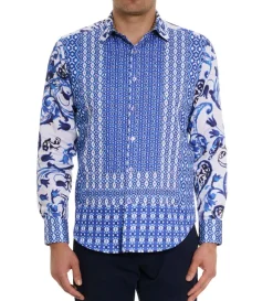 Robert Graham Long Sleeve Thera Le Shirt