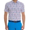 Robert Graham Short Sleeve Lucca Knit Polo