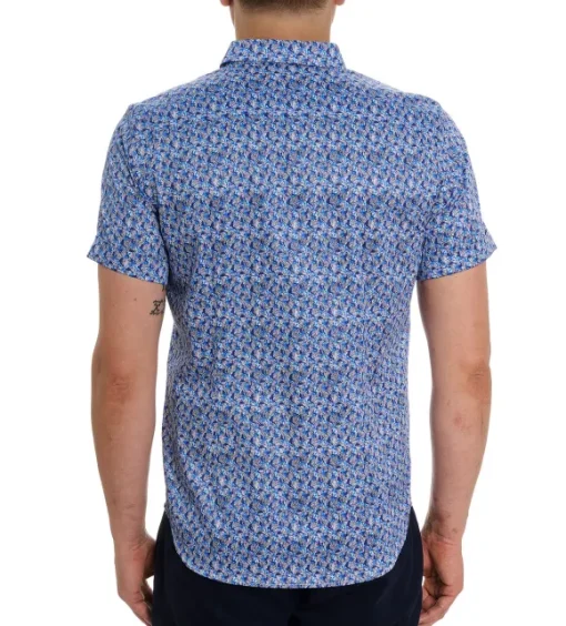 Robert Graham Short Sleeve Wade Woven Shirt