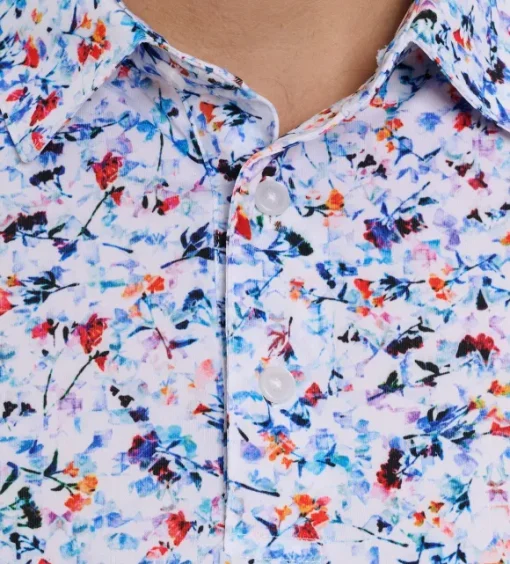 Robert Graham Short Sleeve Lucca Knit Polo