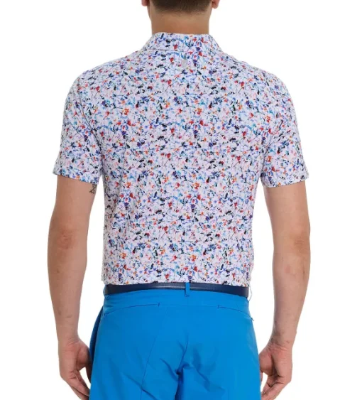 Robert Graham Short Sleeve Lucca Knit Polo