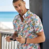 Robert Graham Taton Floral Short Sleeve Shirt