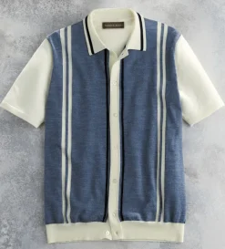 Stenstroms Stripe Short Sleeve Knit
