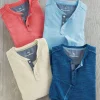 Tommy Bahama Long Sleeve Oahu Shores Henley