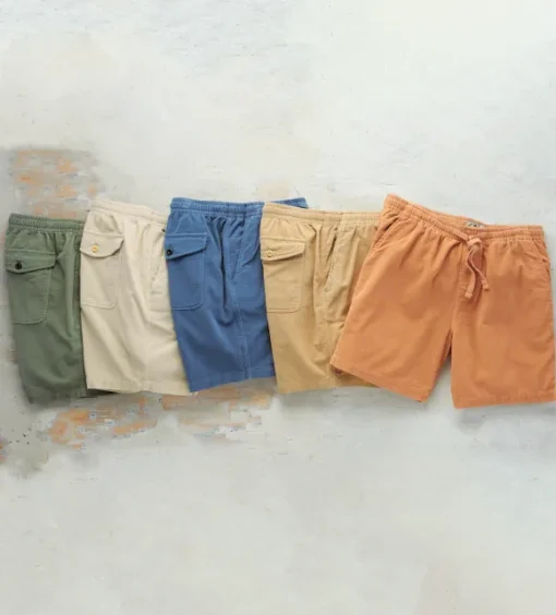 True Grit Baja Cord Weekender Shorts