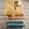 True Grit Fleece Mock Quarter Zip