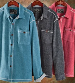 True Grit Melange Fleece Big Shirt