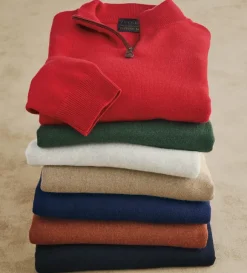 Viyella Quarter-Zip Sweater