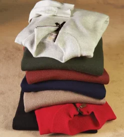 Viyella Quarter-Zip Sweater