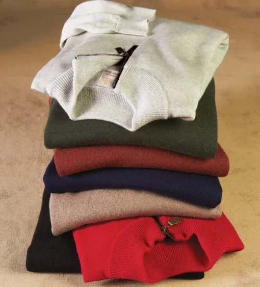 Viyella Quarter-Zip Sweater