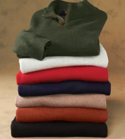 Viyella Quarter-Zip Sweater