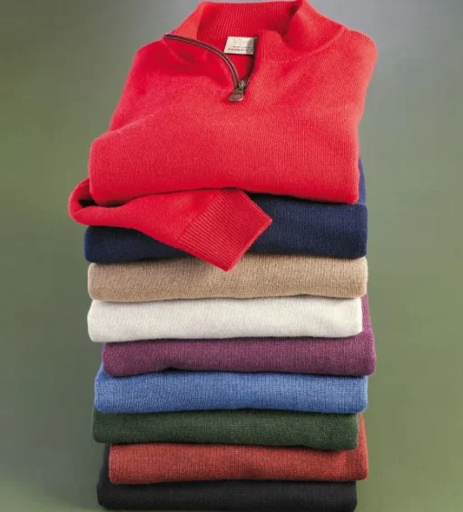 Viyella Quarter-Zip Sweater