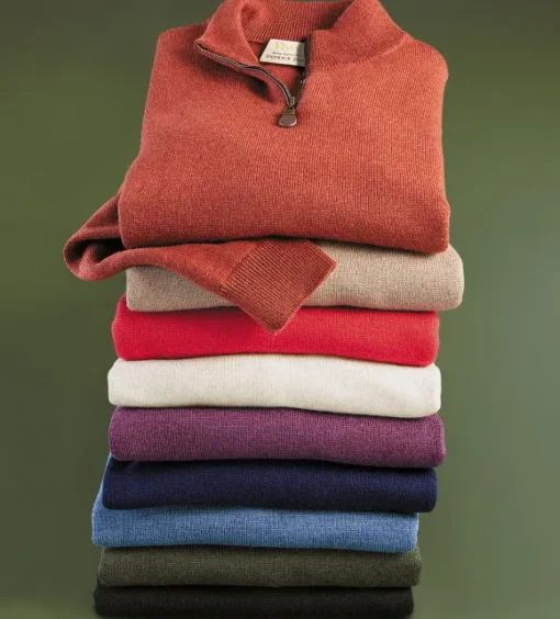 Viyella Quarter-Zip Sweater