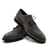 Zelli Campo Sueded Goatskin Split Toe Lace Up
