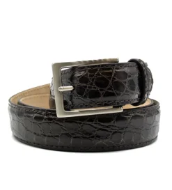 Zelli Genuine Crocodile Belt