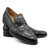 Zelli Roma Genuine Crocodile Slip-On Loafer