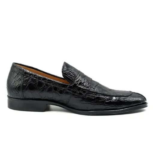 Zelli Roma Genuine Crocodile Slip-On Loafer